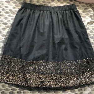 Sequin skirt